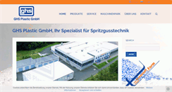 Desktop Screenshot of ghs-plastic.de