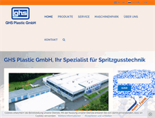 Tablet Screenshot of ghs-plastic.de